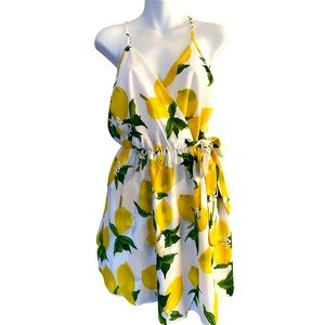Dream of Me 🍋 Lemon Print Sundress